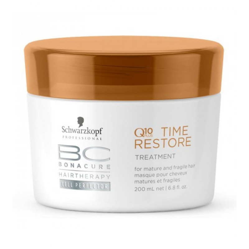 Маска для возрождения зрелых волос-Schwarzkopf Professional ВС Bonacure Time Restore Q10 Plus Treatment
